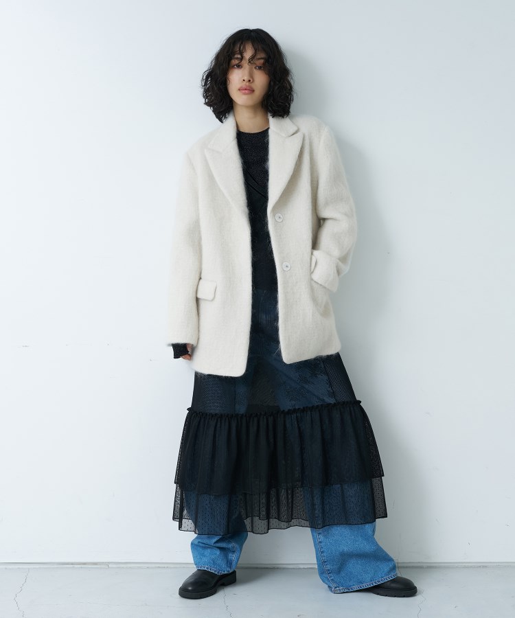 shaggy jacket coat(チェスターコート) | CODE A(コードエー shaggy jacket coat(チェスターコート) | CODE A(コードエー