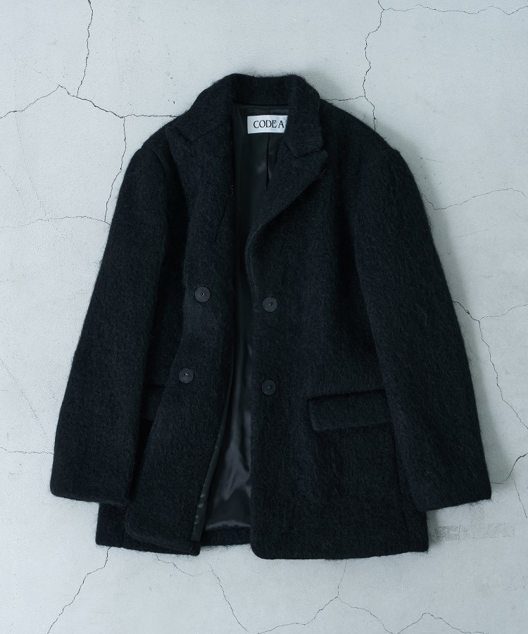 shaggy jacket coat(チェスターコート) | CODE A(コードエー shaggy jacket coat(チェスターコート) | CODE A(コードエー