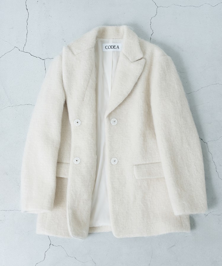 shaggy jacket coat(チェスターコート) | CODE A(コードエー shaggy jacket coat(チェスターコート) | CODE A(コードエー