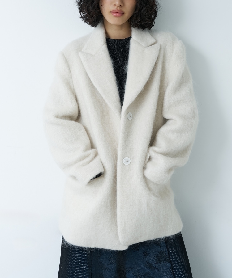 shaggy jacket coat(チェスターコート) | CODE A(コードエー shaggy jacket coat(チェスターコート) | CODE A(コードエー