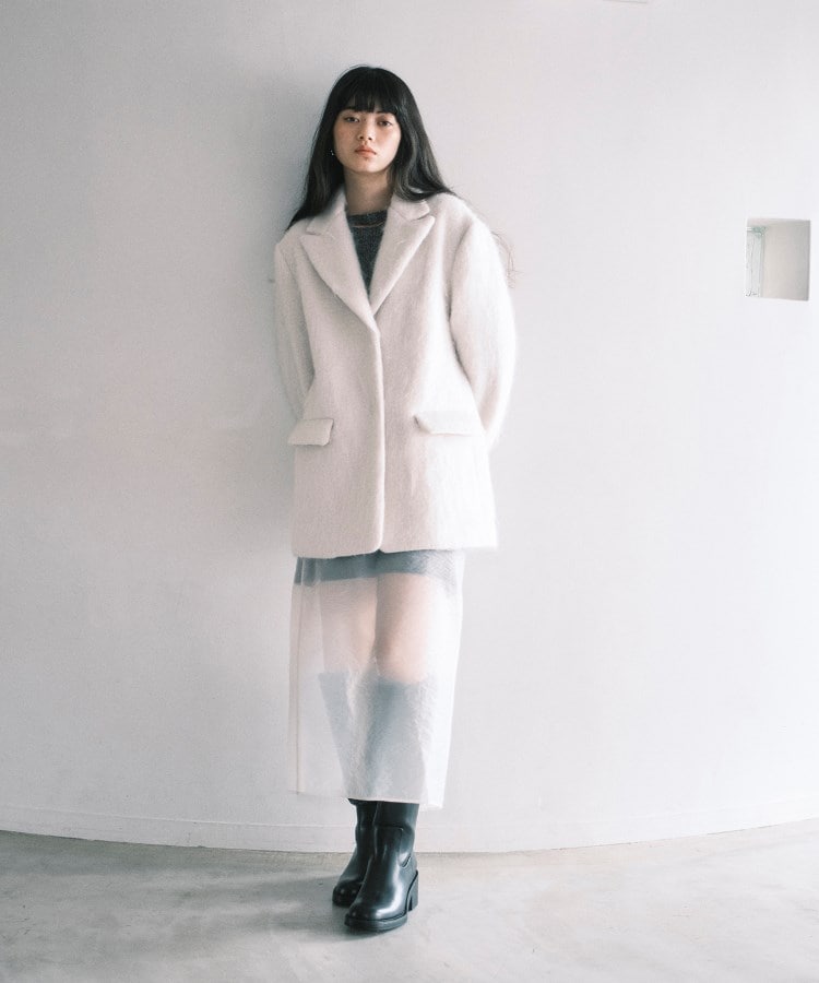 コードエー(CODE A)のreversible sheer skirt12