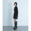 コードエー(CODE A)のdot tweed mini skirt2