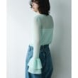 コードエー(CODE A)のbell sleeve mohair pullover12