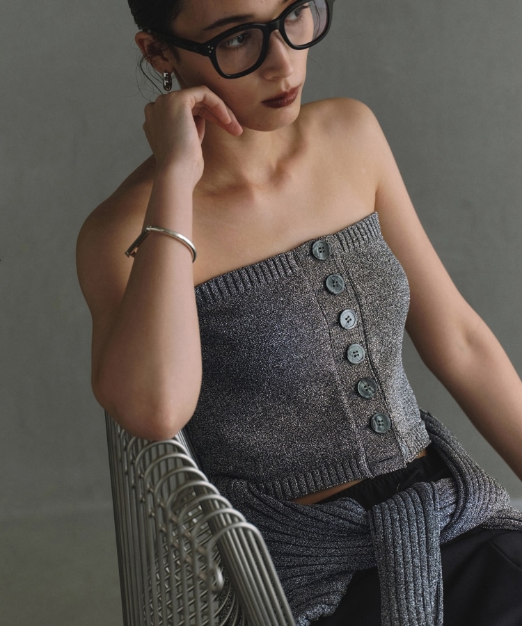 CODE A(ɥ) CODE Alame knit bustier