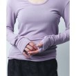 コードエー(CODE A)のfront ribbon jersey tops3