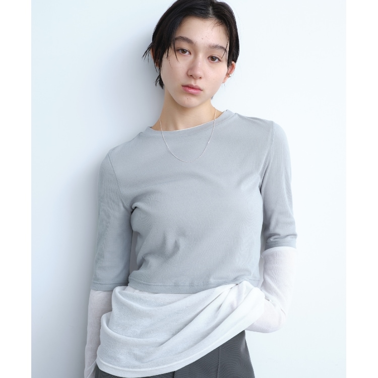 コードエー(CODE A)のlayered tee カットソー