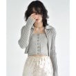 コードエー(CODE A)のCODE A｜lame knit cardigan9