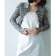 コードエー(CODE A)のlame knit cardigan5