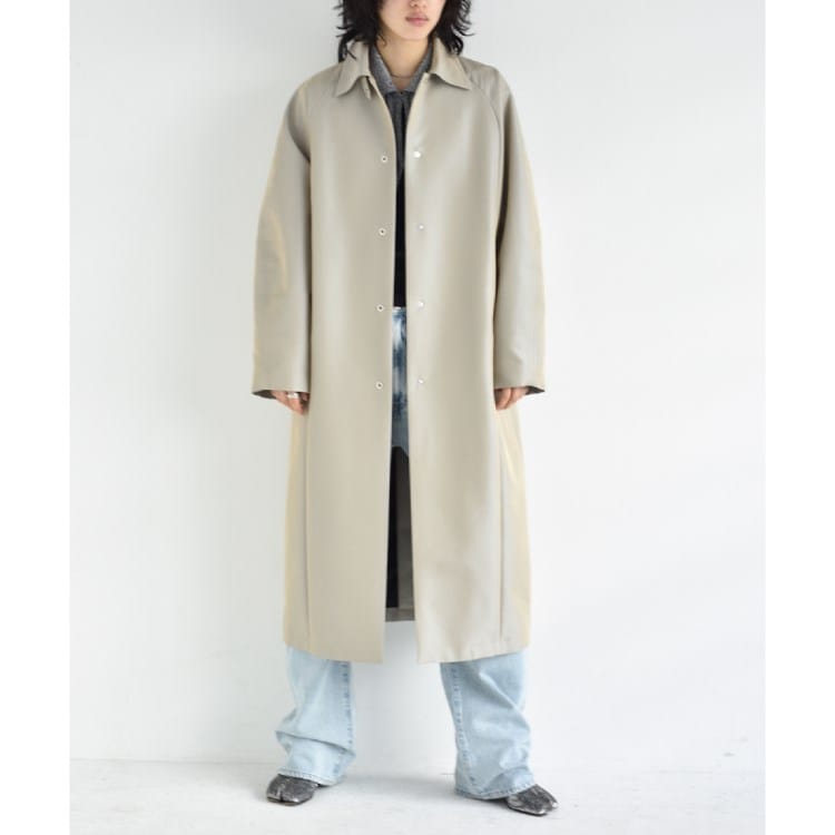 コードエー(CODE A)のCODE A｜balmacaan coat ステンカラーコート