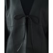 コードエー(CODE A)のCODE A｜front ribbon leather jacket14