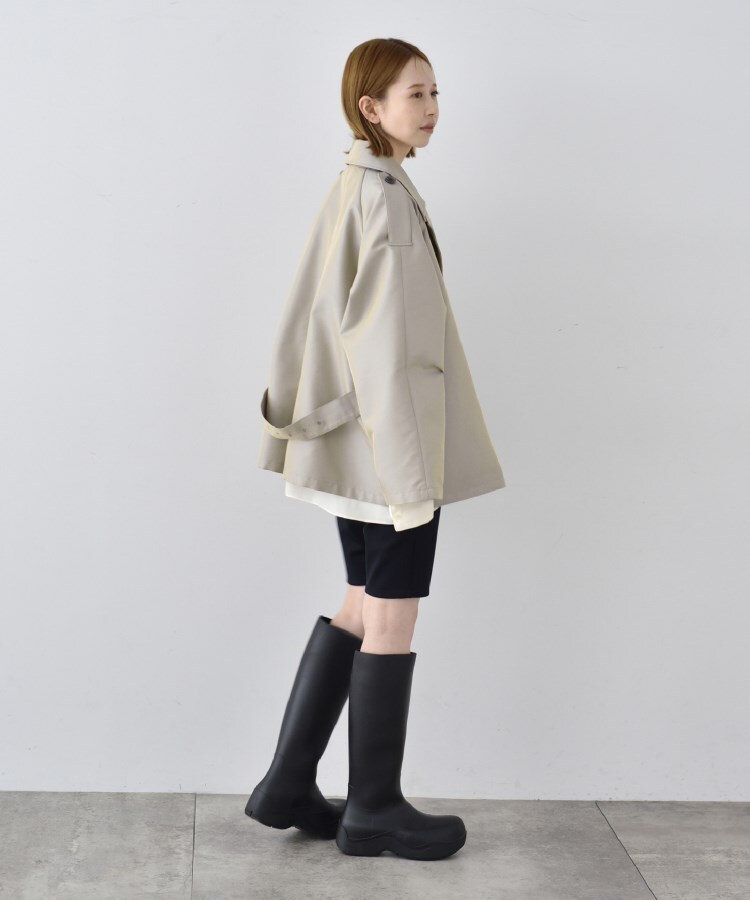 コードエー(CODE A)のCODE A|oversized short trench coat6