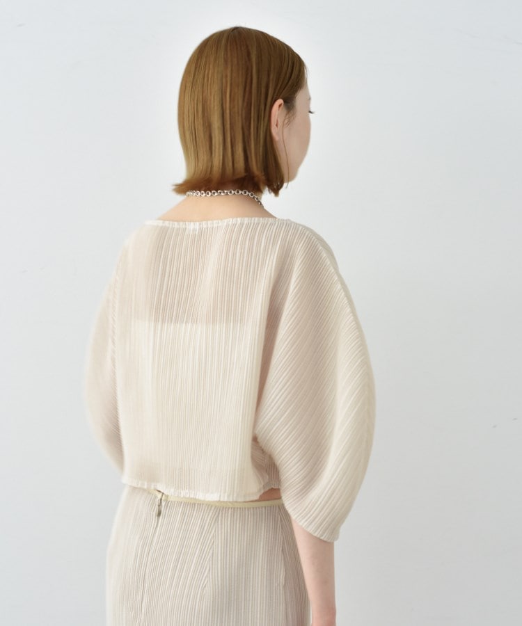 コードエー(CODE A)のsheer pleats tops14