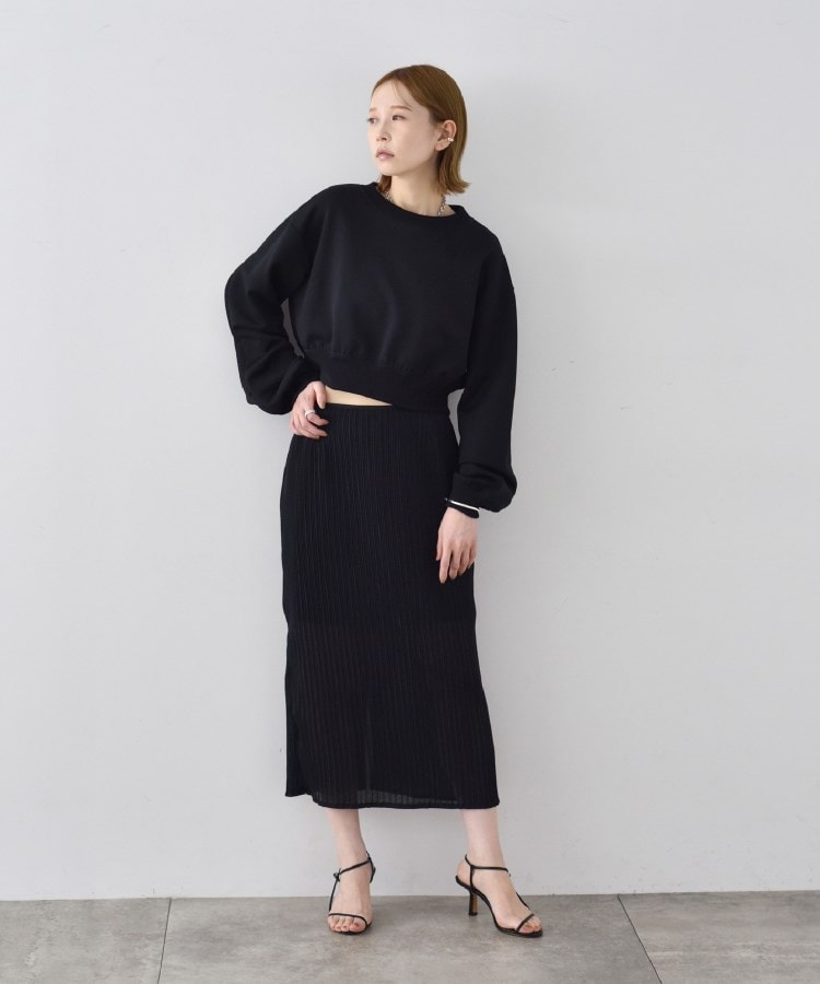 sheer pleats skirt(マキシ・ロングスカート) | CODE A sheer pleats skirt(マキシ・ロングスカート) | CODE A