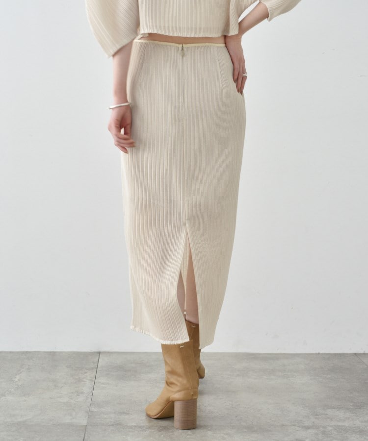 コードエー(CODE A)のsheer pleats skirt18