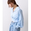 コードエー(CODE A)のCODE A｜front zip short blouse2