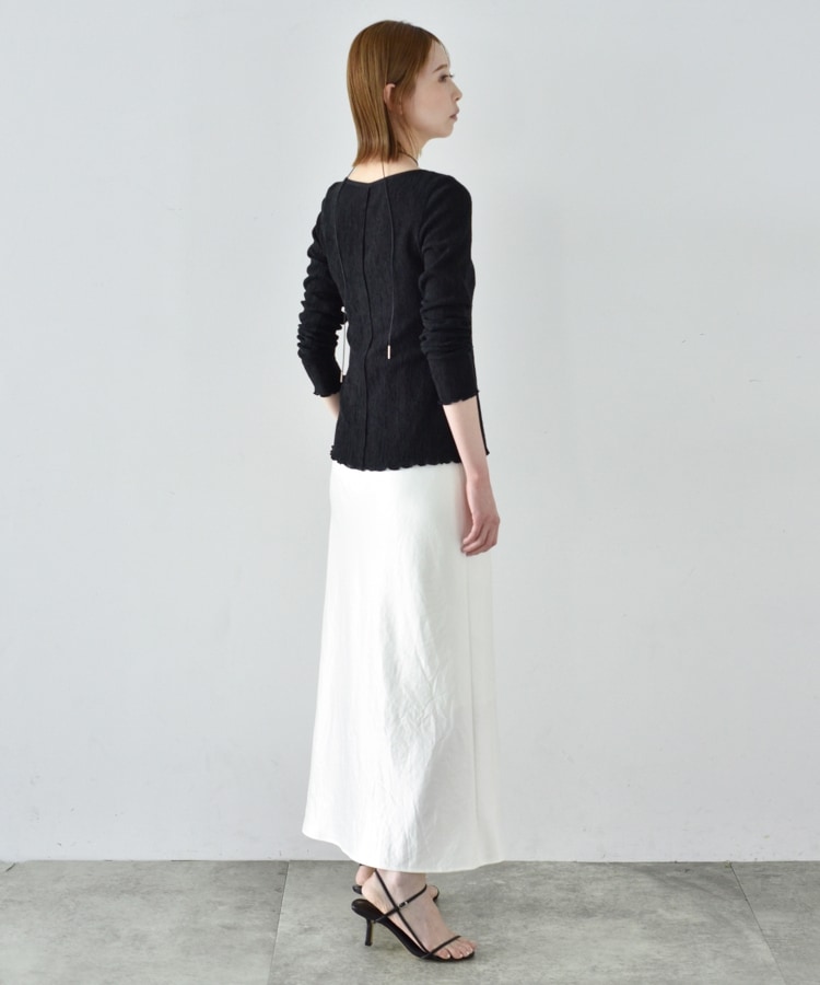 コードエー(CODE A)のCODE A｜fronthook sheer rib pullover12