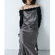コードエー(CODE A)のsensual cami dress グレー(012)