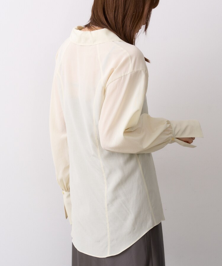 コードエー(CODE A)のsheer long shirt14