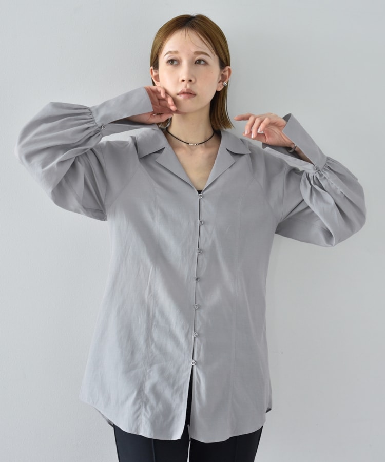 コードエー(CODE A)のCODE A｜sheer long shirt18
