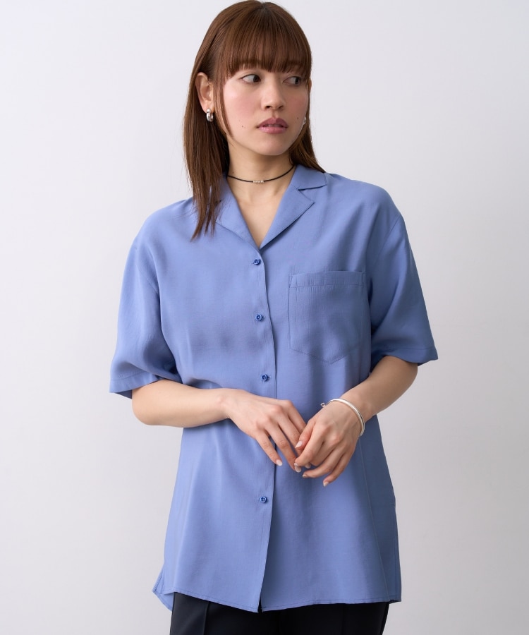 コードエー(CODE A)のCODE A｜half sleeve oversized shirt15