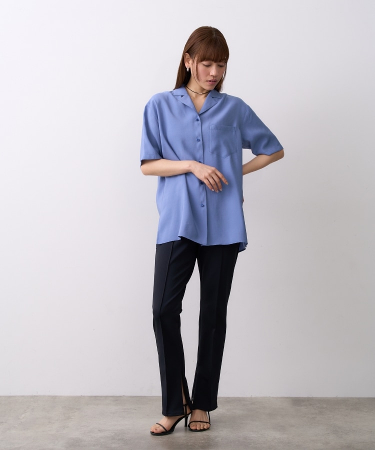 コードエー(CODE A)のCODE A｜half sleeve oversized shirt18