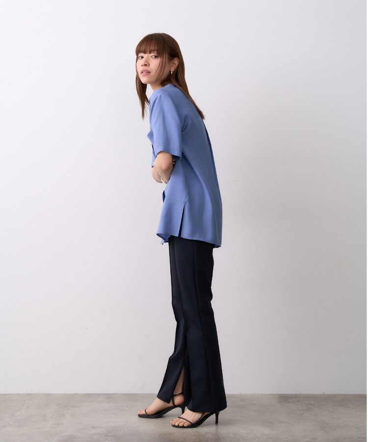 コードエー(CODE A)のCODE A｜half sleeve oversized shirt20