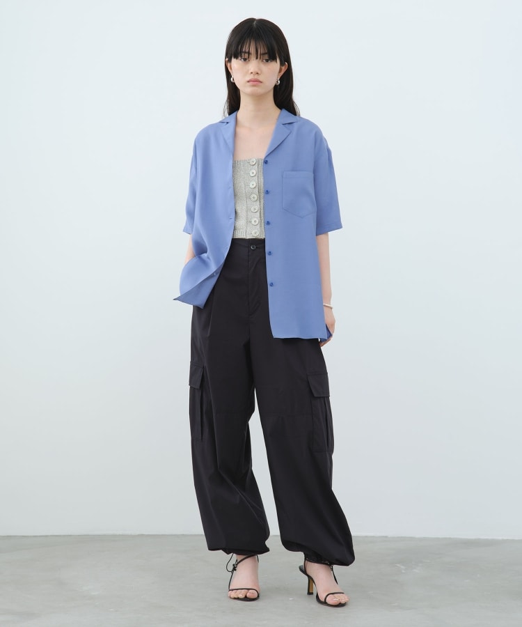 half sleeve oversized shirt(シャツ・ブラウス) | CODE A half sleeve oversized shirt(シャツ・ブラウス) | CODE A