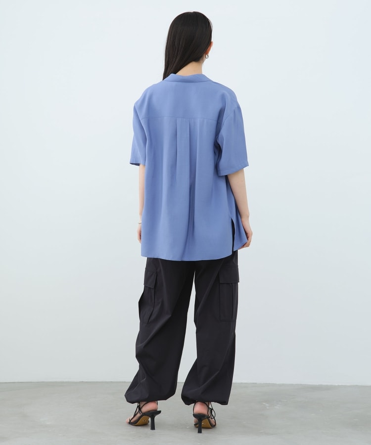 コードエー(CODE A)のCODE A｜half sleeve oversized shirt6