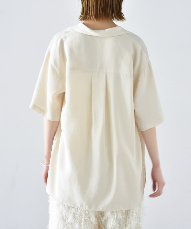 コードエー(CODE A)のhalf sleeve oversized shirt1