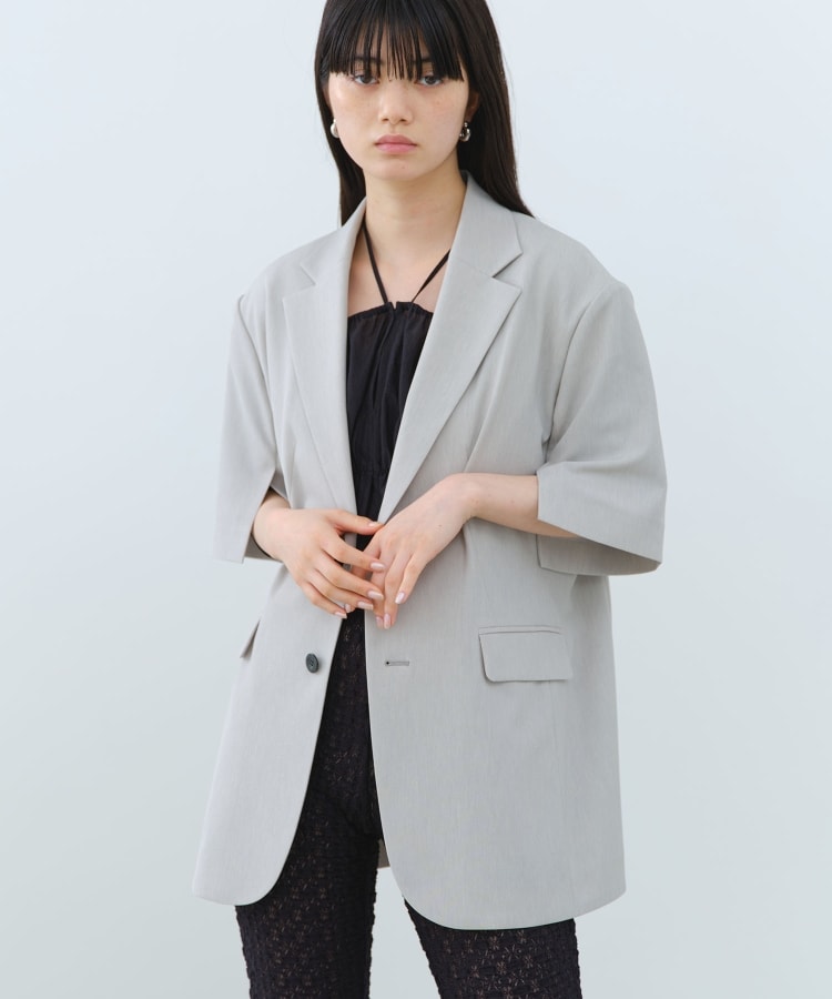 half sleeve jacket(テーラードジャケット) | CODE A(コード half sleeve jacket(テーラードジャケット) | CODE A(コード