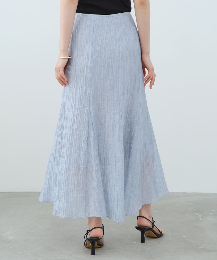 コードエー(CODE A)のsheer flare skirt3
