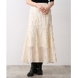 コードエー(CODE A)のsheer flare skirt6