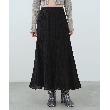 コードエー(CODE A)のCODE A｜sheer flare skirt6