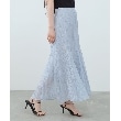 コードエー(CODE A)のsheer flare skirt2
