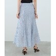 コードエー(CODE A)のsheer flare skirt3