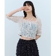 コードエー(CODE A)のsheer gather blouse9