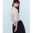 コードエー(CODE A)のsheer gather blouse11