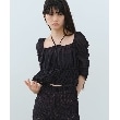 コードエー(CODE A)のsheer gather blouse1