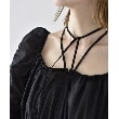 コードエー(CODE A)のsheer gather blouse4