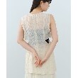 コードエー(CODE A)のCODE A｜sheer ribbon design blouse3
