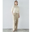 コードエー(CODE A)のfeather jacquard back open blouse18