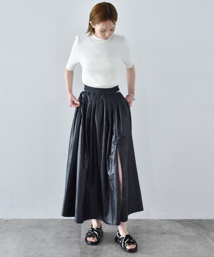 コードエー(CODE A)のCODE A｜sideslit volume skirt17