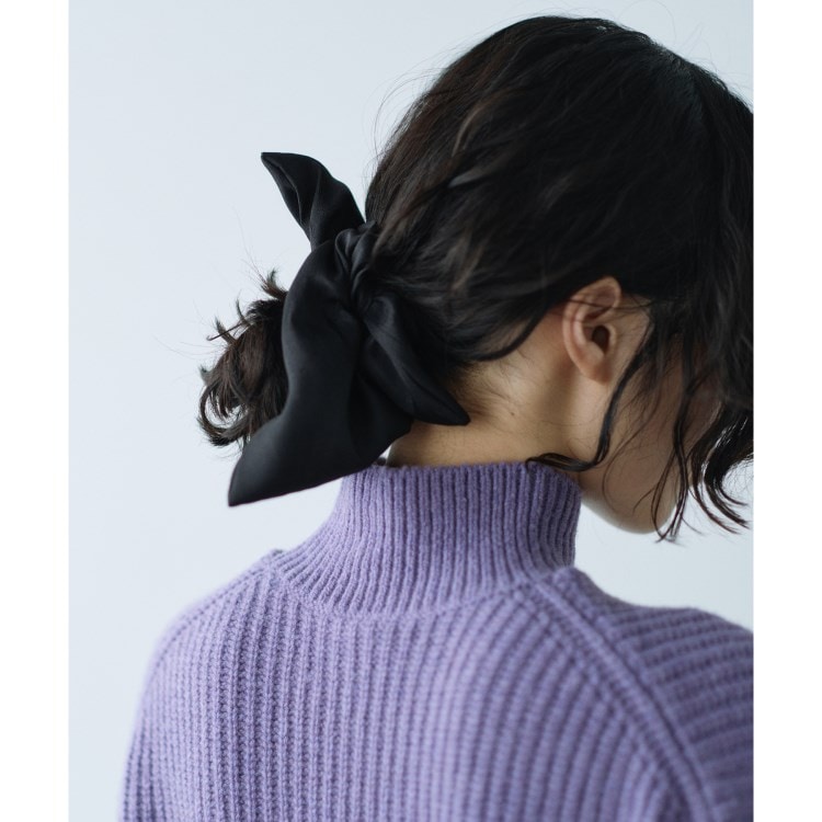 heyep|Silk Square Medium Scrunchie(ヘッドアクセサリー heyep|Silk Square Medium Scrunchie(ヘッドアクセサリー