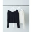 コードエー(CODE A)のfrill lace knit pullover10