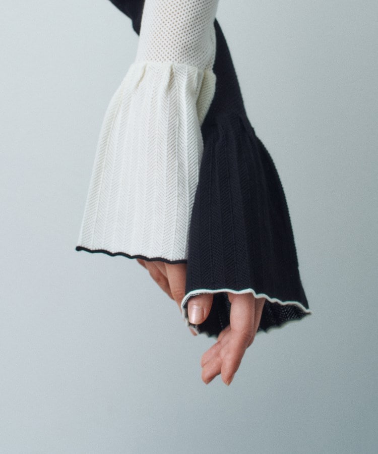 コードエー(CODE A)のlace tunic cardigan6