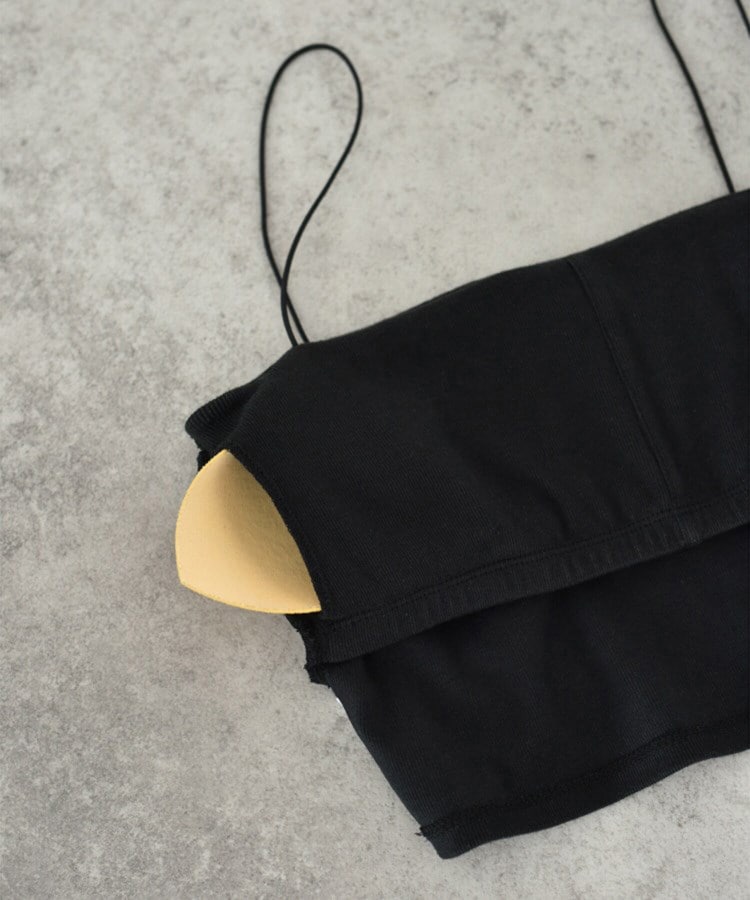 コードエー(CODE A)のbandeau bra short top5