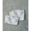 コードエー(CODE A)のbandeau bra short top ライトグレー(011)