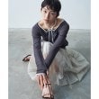 コードエー(CODE A)のshiny sheer pleated skirt10