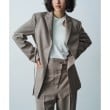 コードエー(CODE A)のCODE A｜belted chic jacket ベージュ(052)