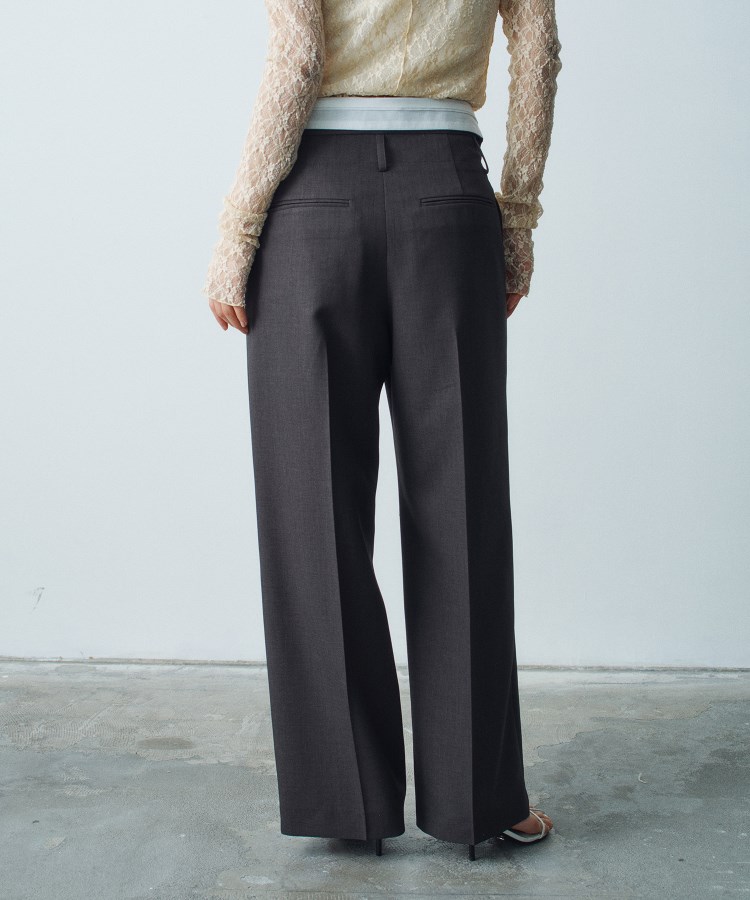 コードエー(CODE A)のturn up chic trousers2